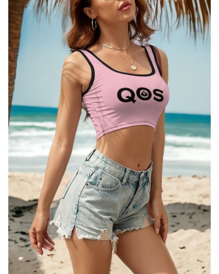 QUEEN OF SPADE Croc tank top, , top queen off spades, qos t