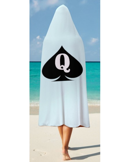 QUEEN OF SPADES Cloak Hooded Blanket, 20 Colors, slut