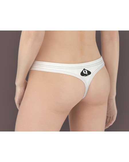 QOS Thong, 16 Colors, large size, slut clothing, cuckolding,