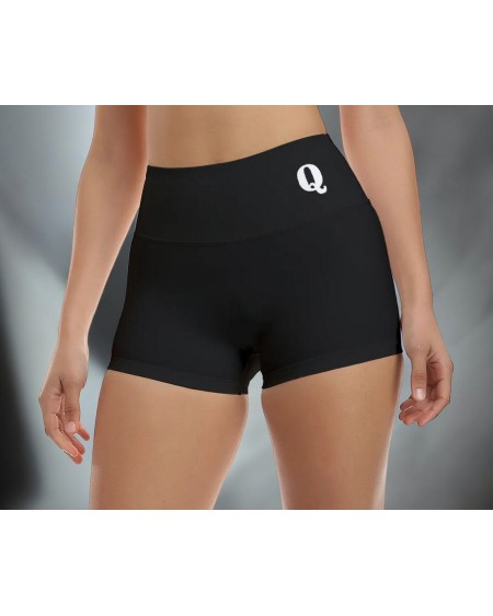 Queen Of Spades Yoga Shorts - 6 Colors, Fitness & Hotwife