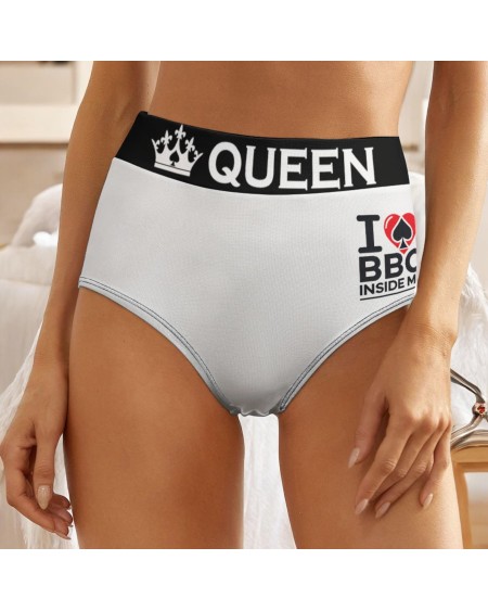 Queen Of Spades Panties - Sexy Hotwife Lingerie 'I love BBC