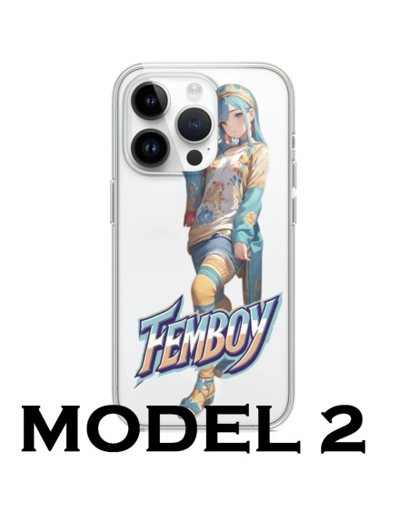 Compatible IPhone Case Manga Style Femboy & Sissy - Cute and