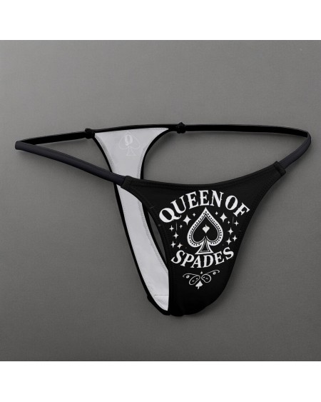 QUEEN Of SPADES Thong - QOS Clothing, Hotwife Panties,