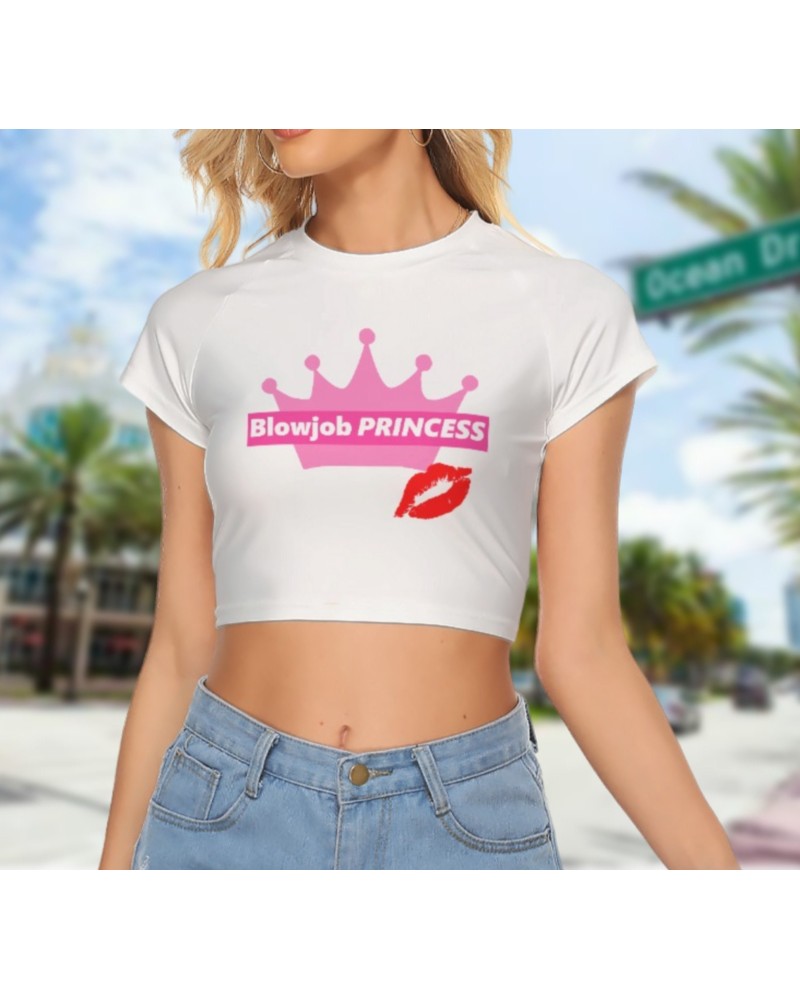 Croc - Top BLOWJOB PRINCESS, hotwife t - shirt, qos t -