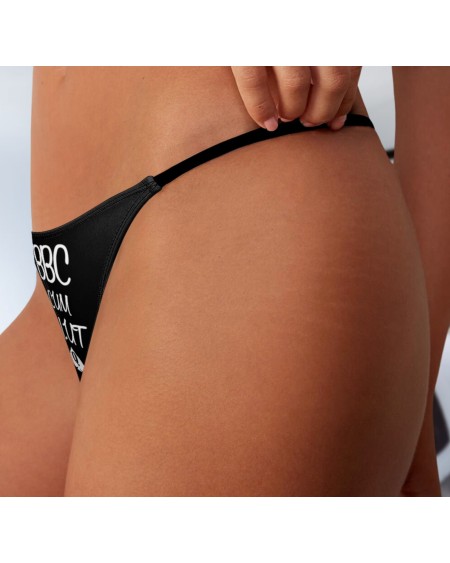 BBC ANAL Slut Quenn Of Spades Thong, Slut clothing,