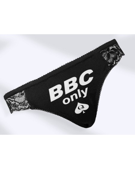 BBC ONLY Lace panties, slut clothing, cuckolding, hotwife
