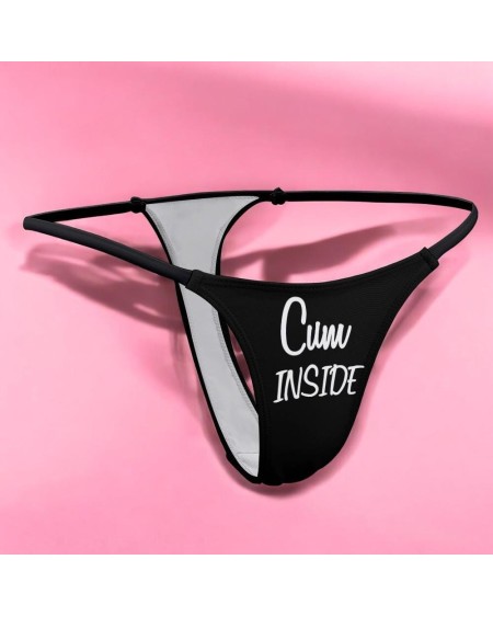 Cum Inside Thong - Irresistible And Seductive Slut Clothing
