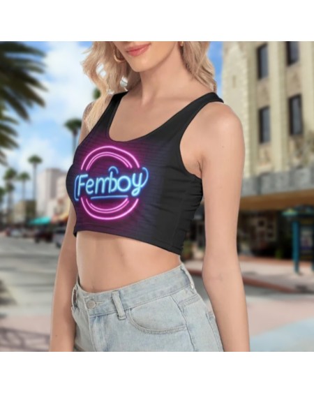 FEMBOY Croc top, sissy tshirt, girlboy, femboy, , slut