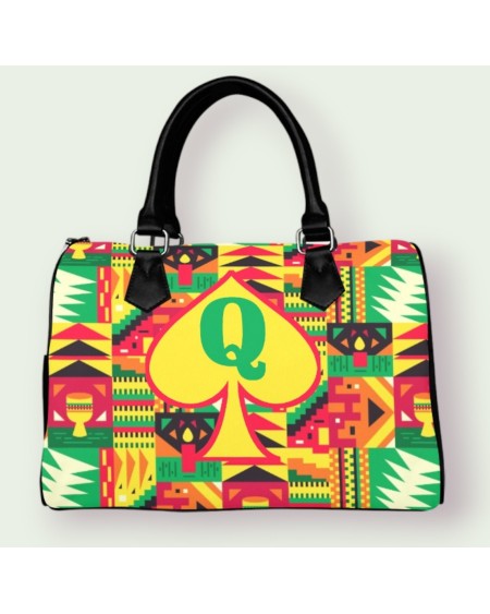 QUEEN OF SPADES Tribal Handbag, slut clothing, cuckolding,