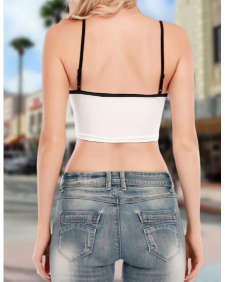 Croc TanK Top QUEEN OF SPADE, 12 Colors, wrap - up top queen