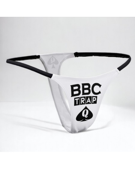BBC TRAP Thong, Slut clothing, cuckolding, hotwife panties,