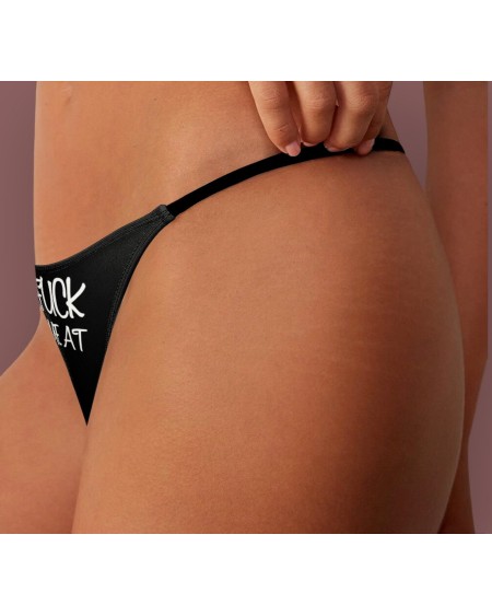 Fuck Meat Thong, slut clothing, cuckolding, hotwife panties,