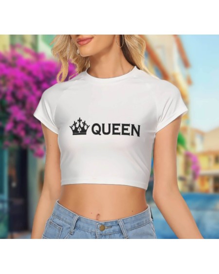 Croc - Top QUEEN OF SPADES crown, hotwife