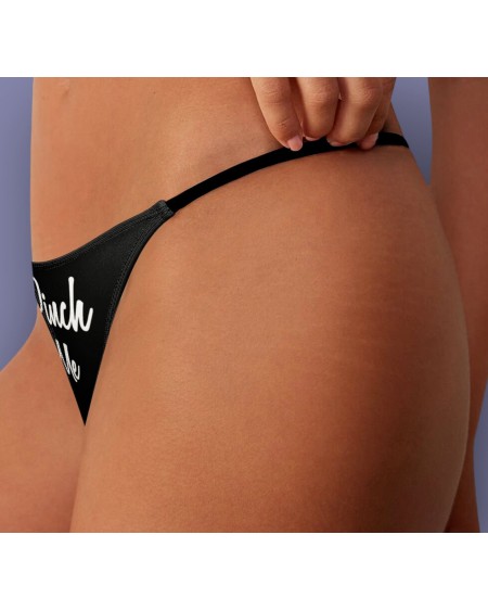 PINCH ME Thong, Slut clothing, cuckolding, hotwife panties,