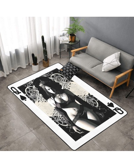 QUEEN OF SPADES Area Rug 7'X5', qos carpet, qos, queen of