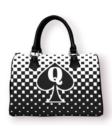 QUEEN OF SPADES Cube Handbag, slut clothing, cuckolding,