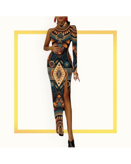 QUEEN OF SPADES Dress Half Sleeve Slit, cocktail dress,