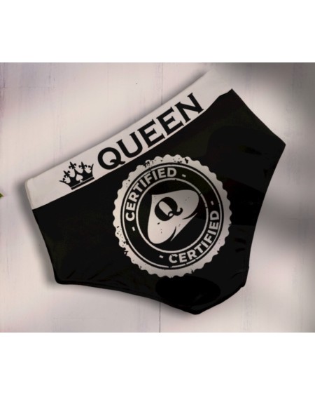 Panties Certified QUEEN OF SPADES, slut clothing,