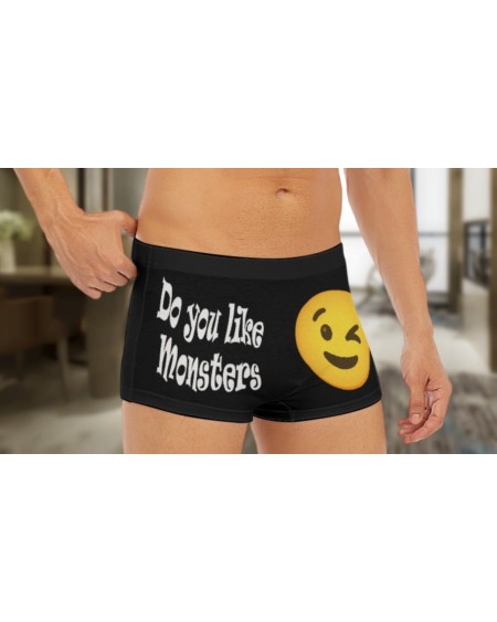 Do You like MONSTER Boxer Briefs: Men's Playful Charm,