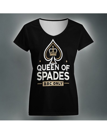 Queen Of Spades T - Shirt - Empowering Women's Casual Tee