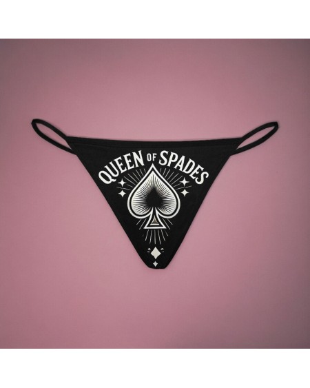 QUEEN Of SPADES Thong - QOS Clothing, Hotwife Panties,
