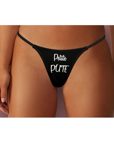 PETITE PUTE Thong - Sexy Hotwife Panties For Cuckolding,