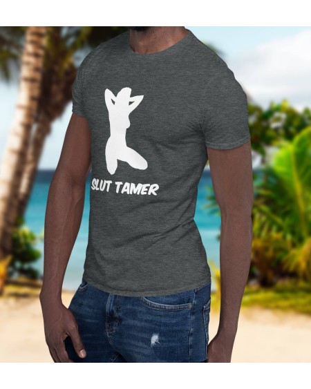 SLUT TAMER T - shirt, hotwife, BDSM t shirt, slut t - shirt,