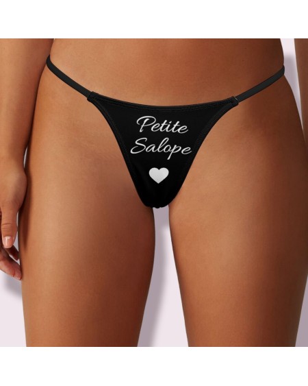 PETITE SALOPE Thong, String petite salope, culotte petite