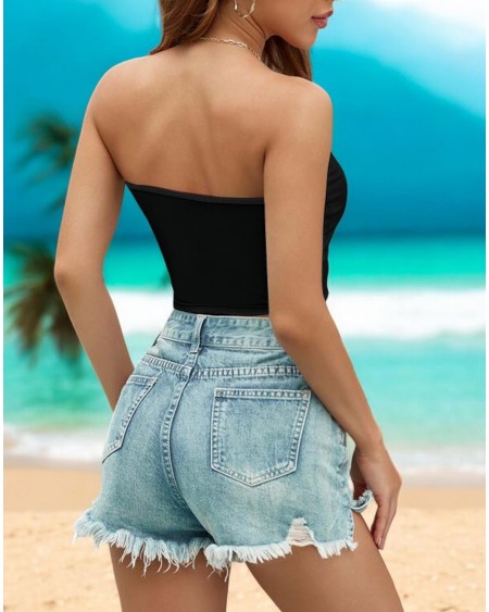 Bold Statement BBC ANAL ADDICT Tube Top, Edgy Rave &