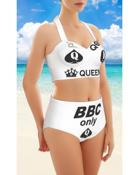 Bikini QUEEN OF SPADES, Extra large size, qos swimsuit slut
