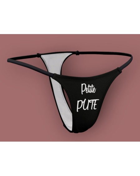 PETITE PUTE Thong - Sexy Hotwife Panties For Cuckolding,
