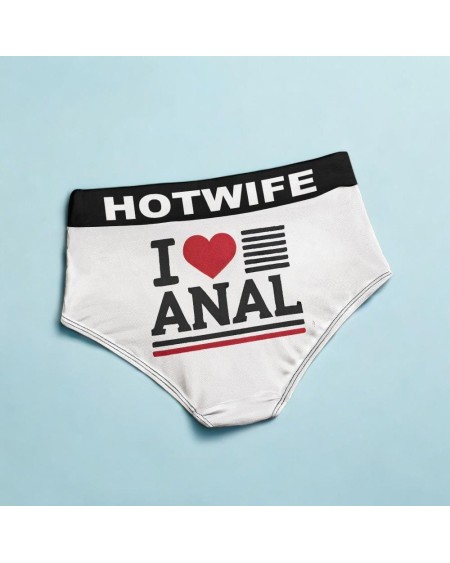 Sexy I LOVE ANAL Panties - Bold Lingerie For Women Who Dare