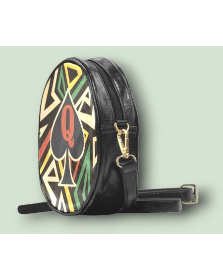 QUEEN OF SPADES African Tribal Handbag, Slut clothing,