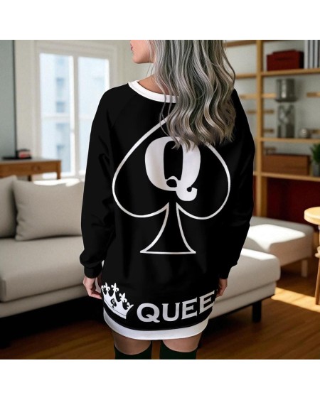 Sexy Queen Of Spades lace - up dress  elegant hotwife