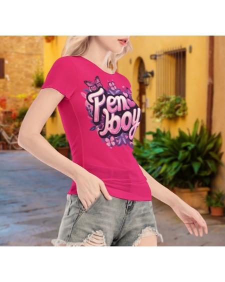 FEMBOY Transparent tshirt, sissy tshirt, girlboy, femboy, ,