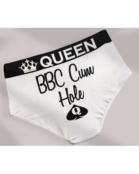 Panties BBC Cum Hole, Slut clothing, cuckolding, hotwife