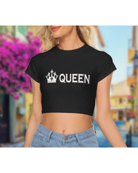 Croc - Top QUEEN OF SPADES crown, hotwife