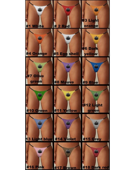 BBC FUCTOY Thong, 18 Colors, slut clothing, cuckolding,