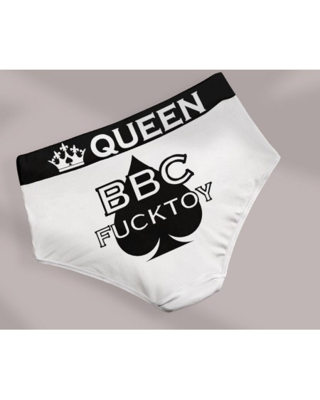 BBC FUCKTOY, Slut clothing, cuckolding, hotwife panties, qos