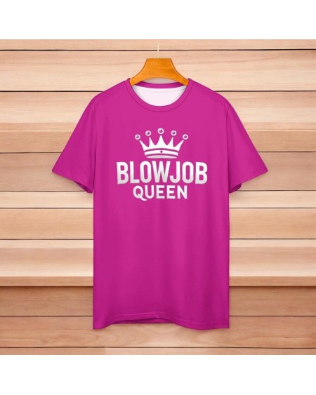 BLOWJOB QUEEN T - SHIRT - Seductive Hotwife Tease Top, Oral