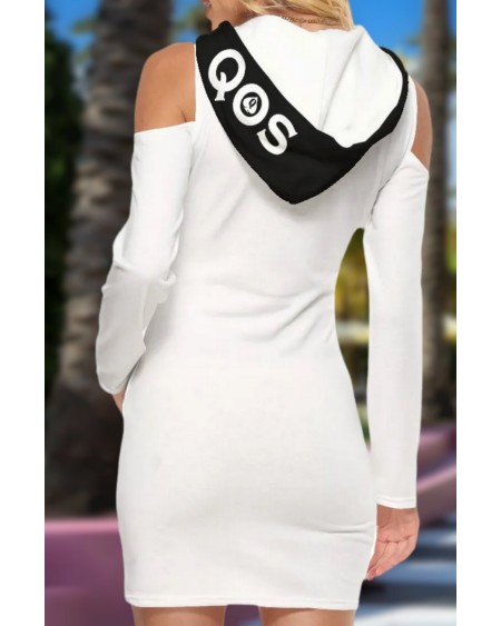 QUEEN OF SPADES Tight Dress With hood, qos dress, slut