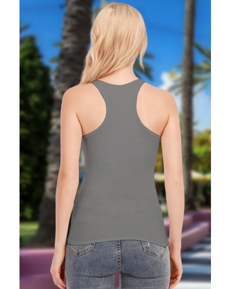 HUSTLER CERTIFIED SLUT Racer Vest, Naughty t shirt, qos t -