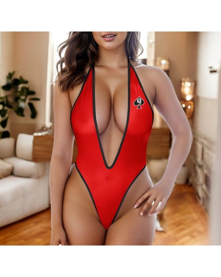 Queen Of Spades Hotwife Jumpsuit Underwear - perfectly sheer