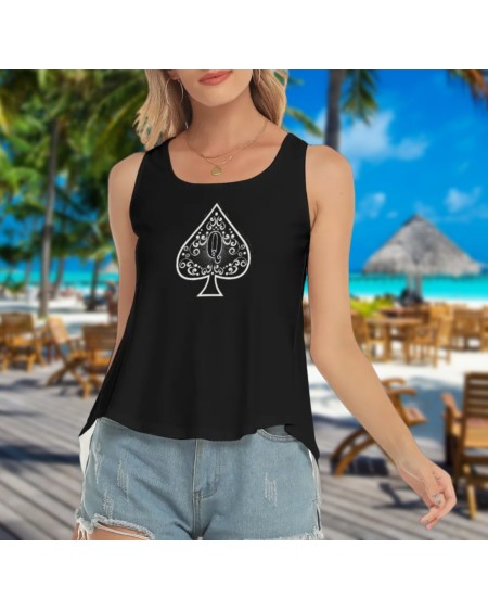 QUEEN OF SPADES Art, Back Hollow Top, top queen off spades,
