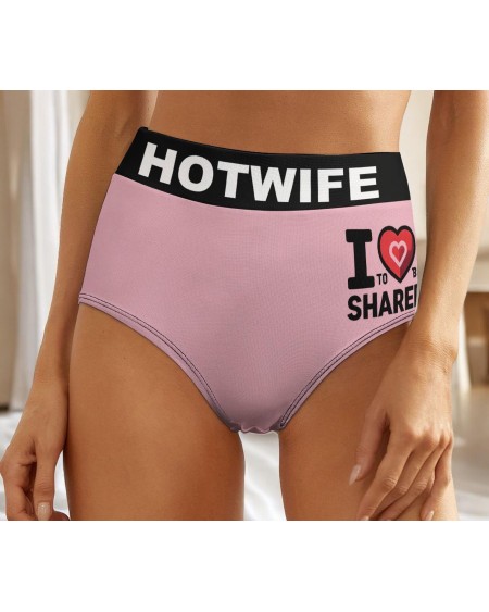 Sexy Hotwife Panties - 'I Love To Be Shared' - For Bold