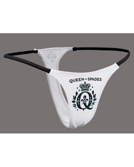 QUEEN OF SPADES Thong, Qos clothing clothing, cuckolding,
