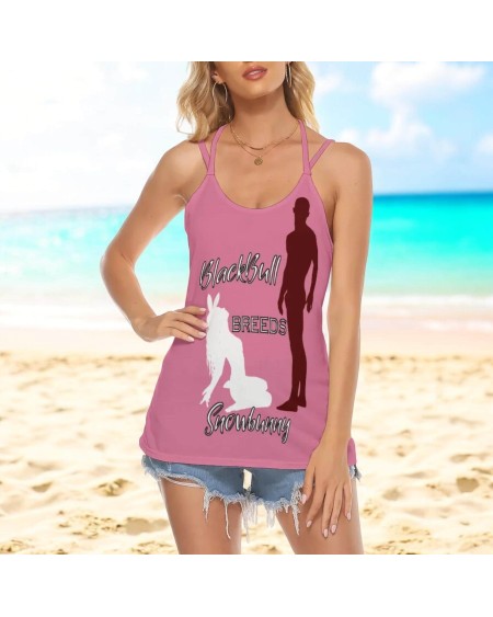 Queen Of Spades Hotwife Cuckold Halter Top - Snowbunny Black