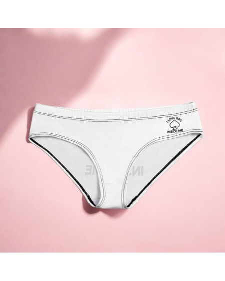 Queen Of Spades Hotwife Panties - 'I Love BBC Inside Me' -