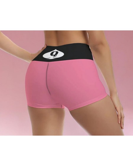 Queen Of Spades Yoga Shorts - 6 Colors, Fitness & Hotwife