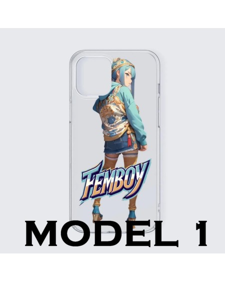 Compatible IPhone Case Manga Style Femboy & Sissy - Cute and